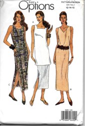 8689 VOGUE EZ PULLOVER LONG DRESS, TUNIC, SKIRT PATTERN 6-10
